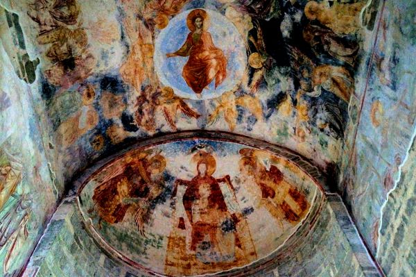 Frescos in Hagia Sophia