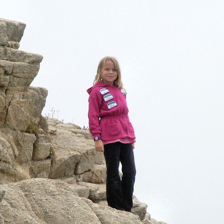 Megan at Lovers Point