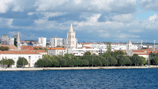 Zadar from the Sea