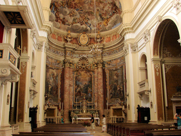 Interior of St. Ignatius
