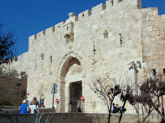 Zion Gate to Old Jerusalem