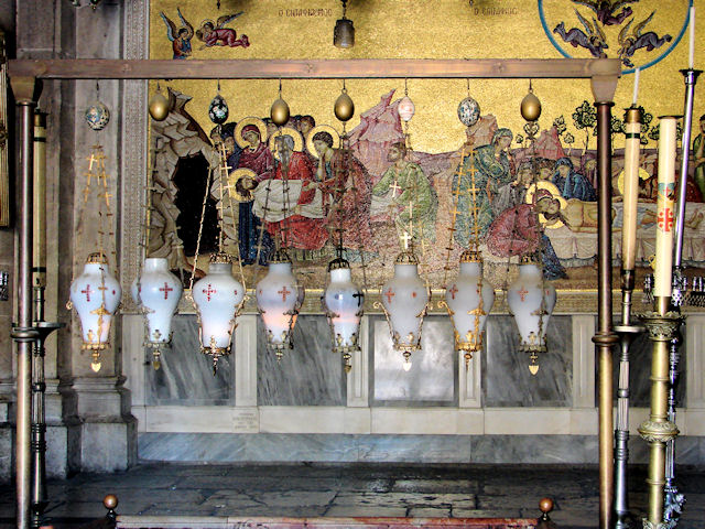 Annointing Stone in the Church of the Holy Sepulchre