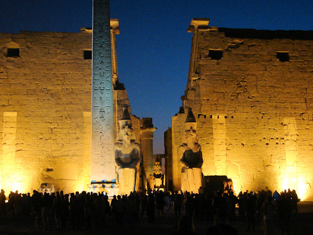 Luxor First Pylons