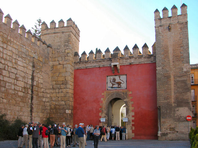 Gate to Alcazares Reales