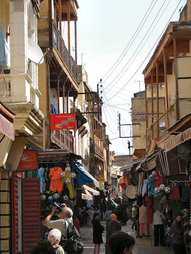 Entering the Medina of Old Fes