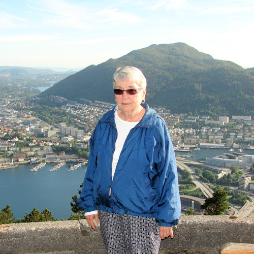 Janet above Bergen