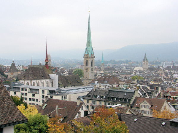 Zurich from ETH