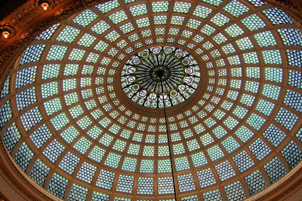 Tiffany Dome at Chicago Cultural Center